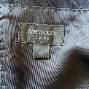 CREWCUTS Ludlow jcrew wools blue blazer size 6 boys